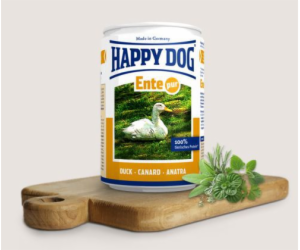 KONZERVA Happy Dog PRO PSA - KACHNA, (Ente Pur) 400G