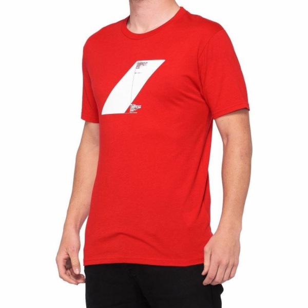 100% T-shirt 100% BOTNET krótki rekaw Red roz. L (NEW)