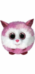 Meteor Mascot Ty Puffies Pink Husky - princezna 8 cm