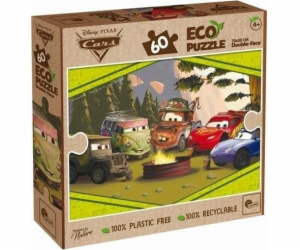 Lisciani LISCIANI DISNEY PUZZLE EKO OBOUSTRANNÉ AUTA 60 EL.