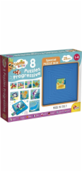 Lisciani Carotina Baby Puzzle - 8 progresivních hádanek