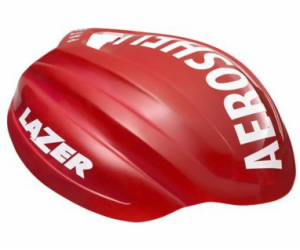 Kryt na helmu Lazer AEROSHELL Z1 bílo-červený L (LZR-AKC-...