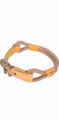 Zolux ZOLUX Obojek IMAO HYDE PARK 11 mm/60 cm hnědý