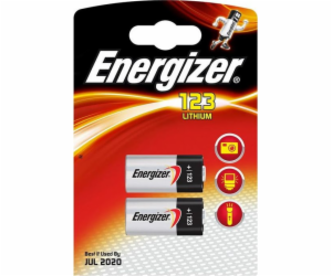 Energizer Baterie Photo CR123 2ks.