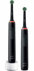 Oral-B Szczoteczka rotacyjna Pro 3 3900 Duo 2 szt. Black