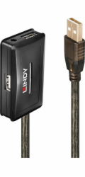 Lindy USB 2.0 Aktivverlängerungshub Pro 10m, USB-Hub 42635