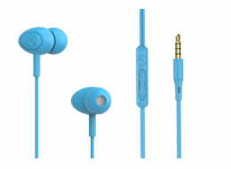 Tellur Basic Gamma wired in-ear headphones blue