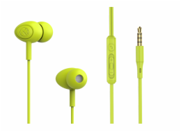 Tellur Basic Gamma wired in-ear headphones green