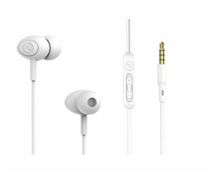 Tellur Basic Gamma wired in-ear headphones white