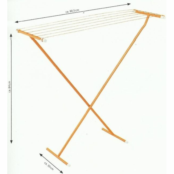 Sušák rozkládací 6 m