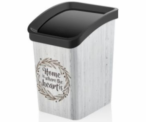 Koš odpadkový 6 l "HOME" plast