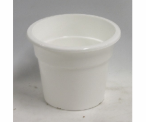 Květináč 16 cm bílý