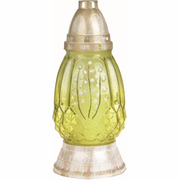 Svíčka hřbitovní 25,5 cm sklo