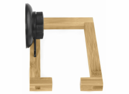 Držák na toaletní papír BAMBOO BLACK s přísavkou