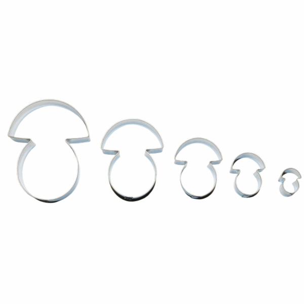 Vykrajovátko hříbek sada 5 ks