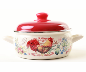 Hrnec KOHOUT 2,75 l/ 20 cm smalt s poklicí