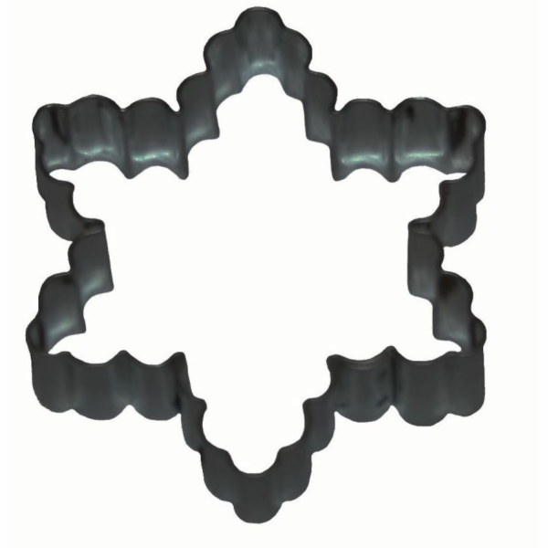 Vykrajovátko vločka šesticípá 6 cm