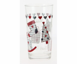 Sklenice 250 ml CHRISTMAS GIFT 6 ks