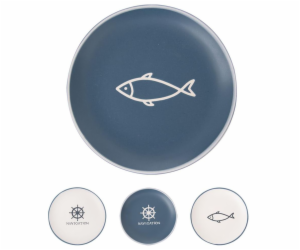 Talíř dezertní 19,5 cm Sea mix dekorů keramika