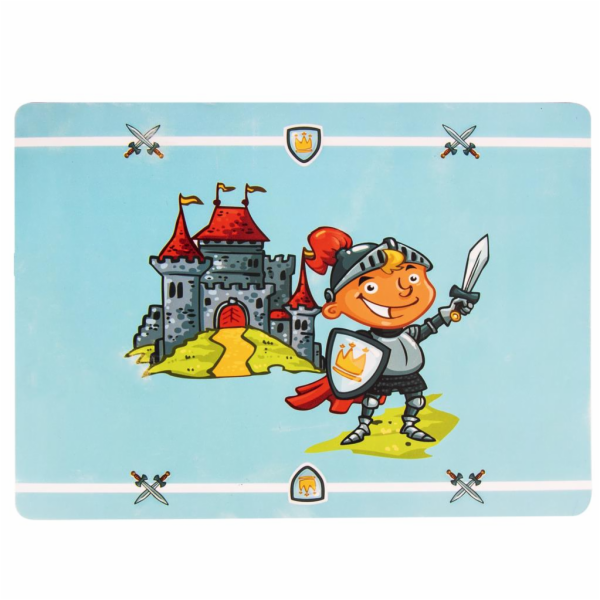 Prostírání 35x25 cm dětské RYTÍŘ plastové