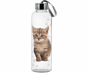 Láhev 500 ml Kočička sklo
