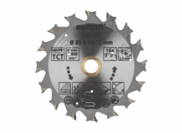 Wolfcraft Wolfcraft AKU pilový kotouč podélné příčné řezy o85x15,1 Z16 6340000