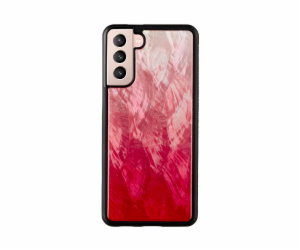 Pouzdro iKins pro Samsung Galaxy S21+ pink lake black
