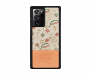 MAN&WOOD case for Galaxy Note 20 Ultra pink flower black