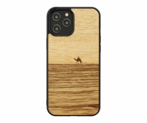 MAN&WOOD case for iPhone 12/12 Pro terra black