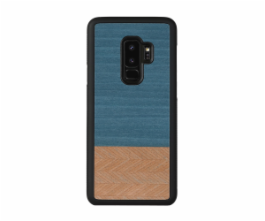 Pouzdro MAN&WOOD SmartPhone Galaxy S9 Plus džínové černé
