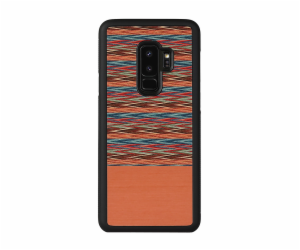 Pouzdro MAN&WOOD SmartPhone Galaxy S9 Plus hnědé kostkova...