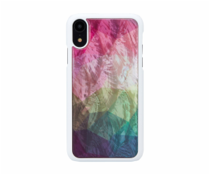 Pouzdro iKins SmartPhone iPhone XR vodní květ bílý