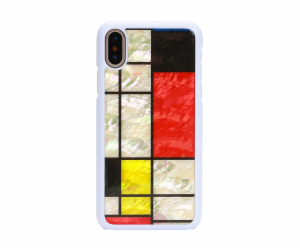 Pouzdro iKins SmartPhone iPhone XS/S mondrian white