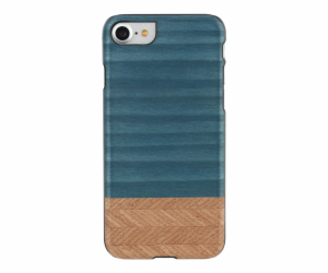 Pouzdro MAN&WOOD pro iPhone 7/8 denim černé