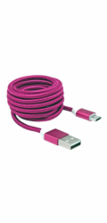 Sbox USB->Micro USB M/M 1.5m USB-10315P pitaya pink