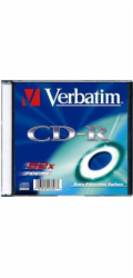 Médium Verbatim CD-R 80 52x EXTRA slim 200ks