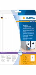 Herma Removable File Spine Label 61x297 25list. DIN A4 75ks 10185