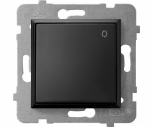 Ospel Aria Button /světle/ černá metalíza (LP-5U/m/33)