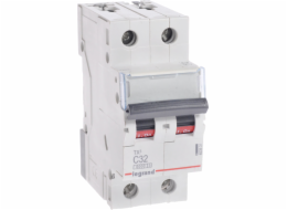 Legrandský přepínač 2p C 32A 6KA AC S302 TX3 (403531)