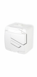 Karlik Junior White Nest 1x Z/U s IP44 - GHE -1