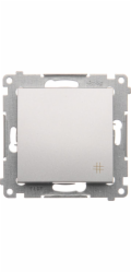 Contact-Simon Cross Connector Simon 54 Silver Mat (DW7A.01/43)