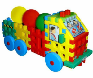 Czako Truck se strukturálními bloky míče - 5907760025821