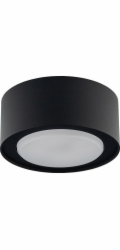 Stropní lampa Nowodvorski Round Flea Black Downlight. Mathered Lamp pro kancelář