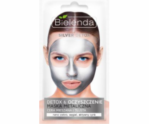 Bielenda Silver Detox Detoxikační maska pro smíšenou a ma...
