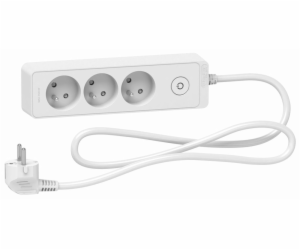 Schneider Electric Odace přepěťová přepěťová lišta, 3 zás...