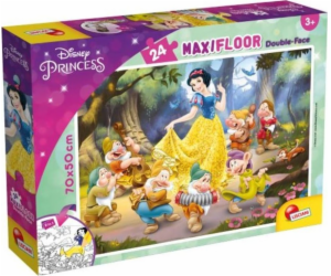 Lisciani oboustranné puzzle Maxi 24 Sněhurka