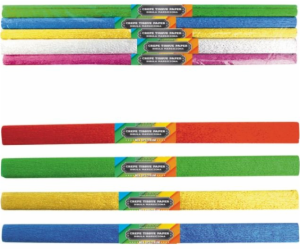 Starpak zmačkaný hedvábný papír 25x50cm MIX 5ks (239760)