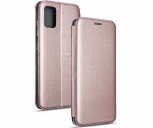 Pouzdro Book Magnetic Samsung A21s A217 růžovo-zlaté/růžo...