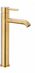 KFA Moza umyvadlová baterie, stojatá, broušené zlato (5032-612-31)