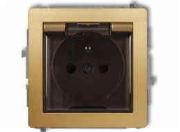 Karlik deco Bryzgoszczne Nest Z/U (Smoke Flap) Złoty 29dgpb-1ZD